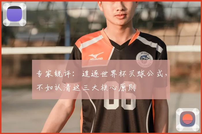 专家锐评：追逐世界杯买球公式，不如认清这三大核心原则