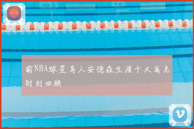 前NBA球星鸟人安德森生涯十大高光时刻回顾